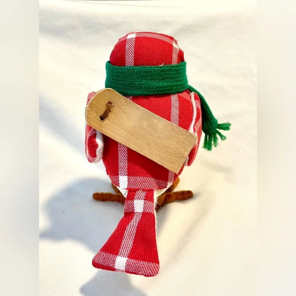 *EUC* TARGET Spritz Featherly Friends **TOBY ~ 2018** Scarf Wearing Bird w/Sled